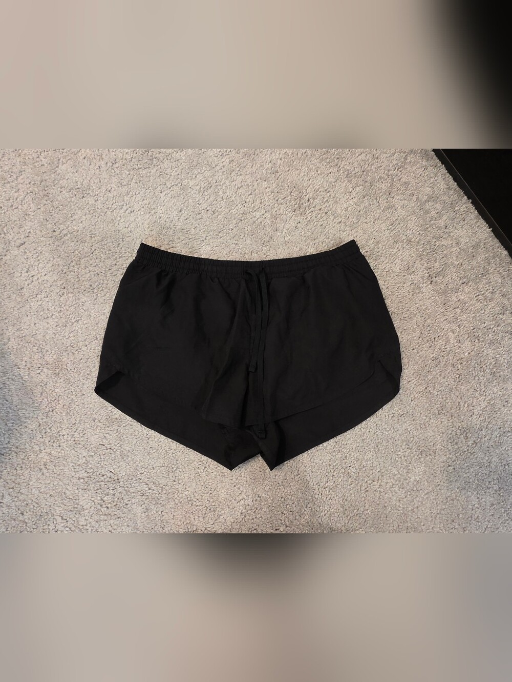 Old Navy Black Athletic Drawstring Shorts